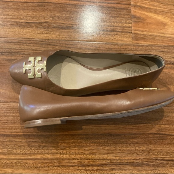 Tory Burch Raleigh Flats Brown Size 9.5 - Picture 12 of 12